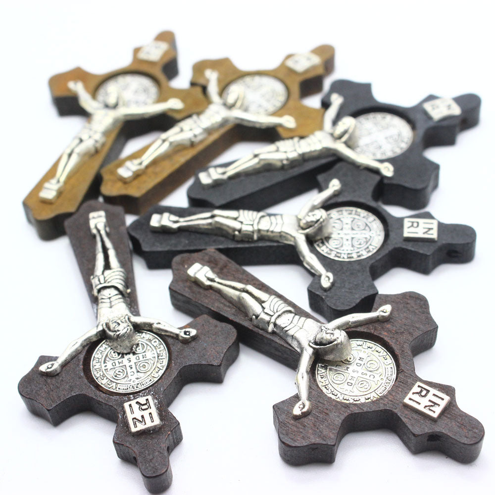 Jesus Cristo Cross Christian wood Cross Inri orthodox Cross