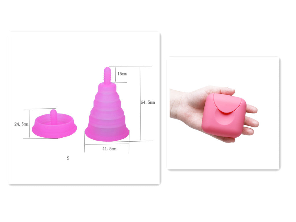 Medical Grade Silicone Menstrual Cup Women