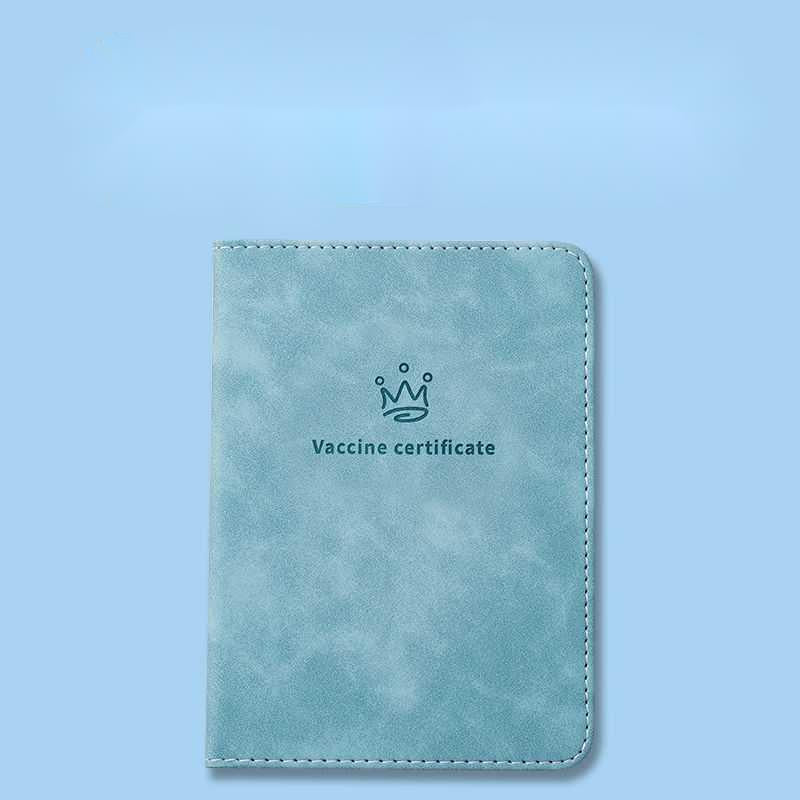 Skin-sensing Leather-faced Birth Medical Certificate Protective Sleeve Student Card Sleeve