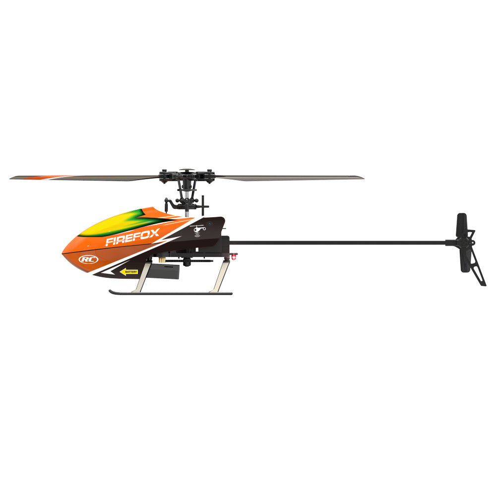 Four-way Single Propeller Aileronless Helicopter