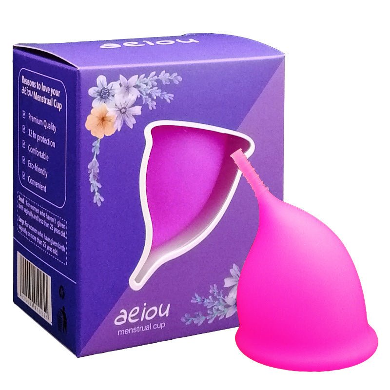 Imported medical grade silicone menstrual cup