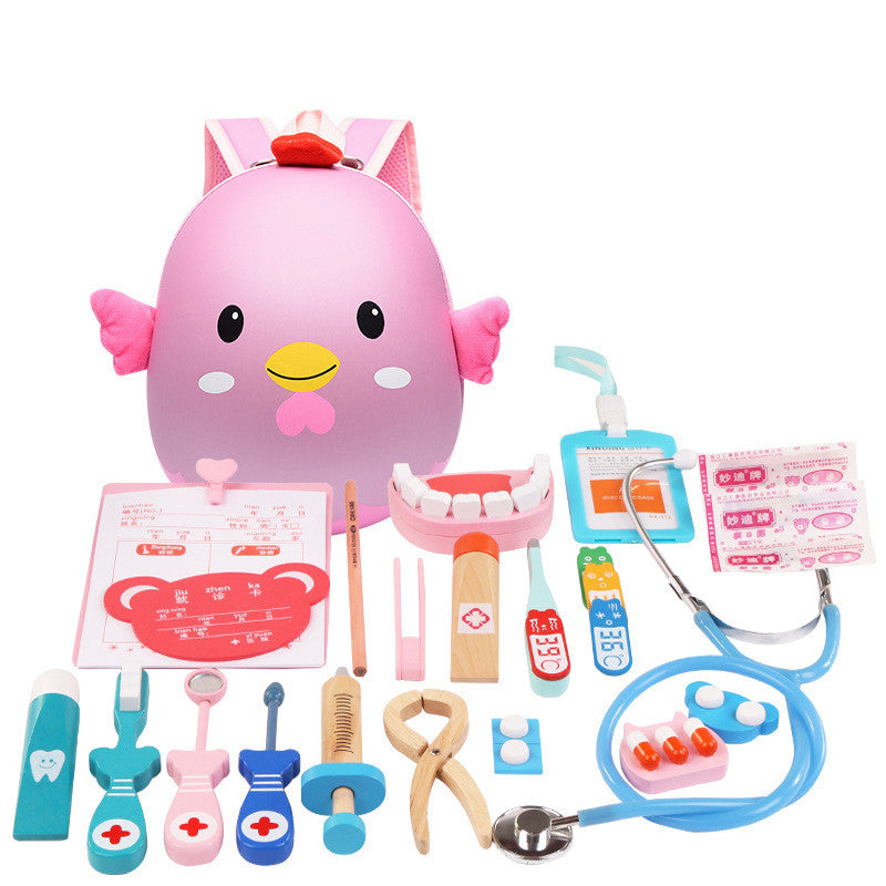 Simulation little doctor toy suit girl tool medical kit