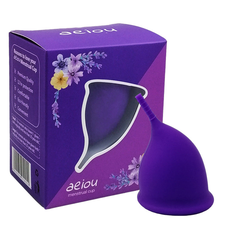 Imported medical grade silicone menstrual cup