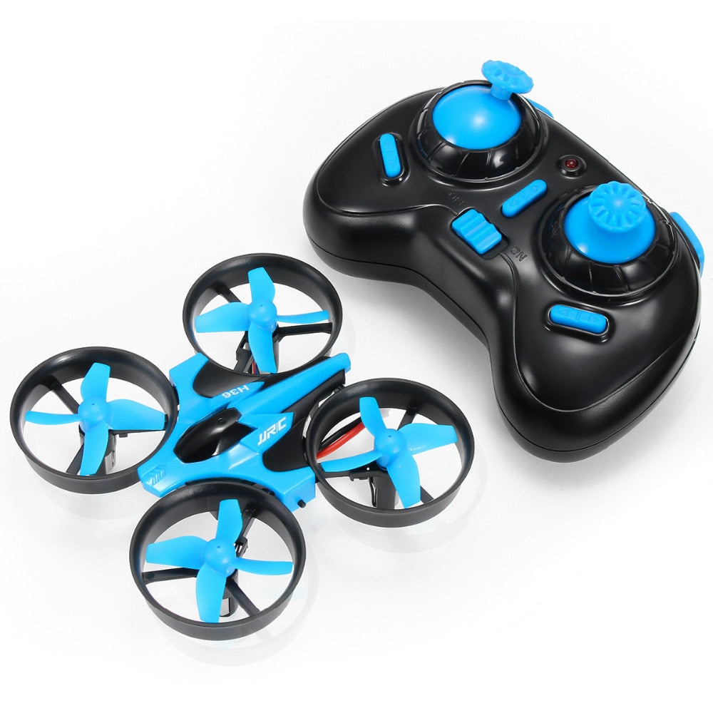 Remote control mini quadcopter with protective ring remote control drone anti-fall remote control aircraft children's toy