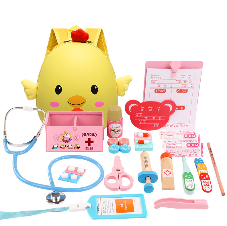 Simulation little doctor toy suit girl tool medical kit