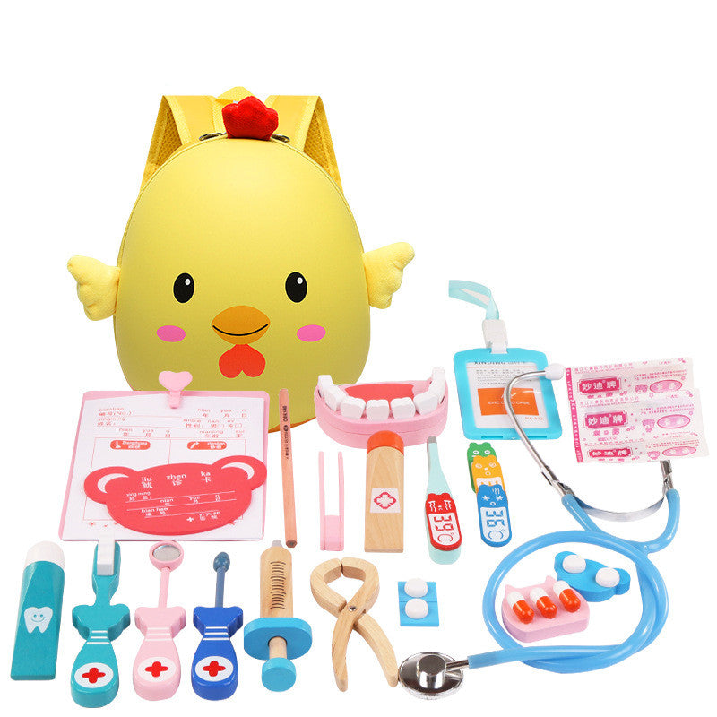 Simulation little doctor toy suit girl tool medical kit