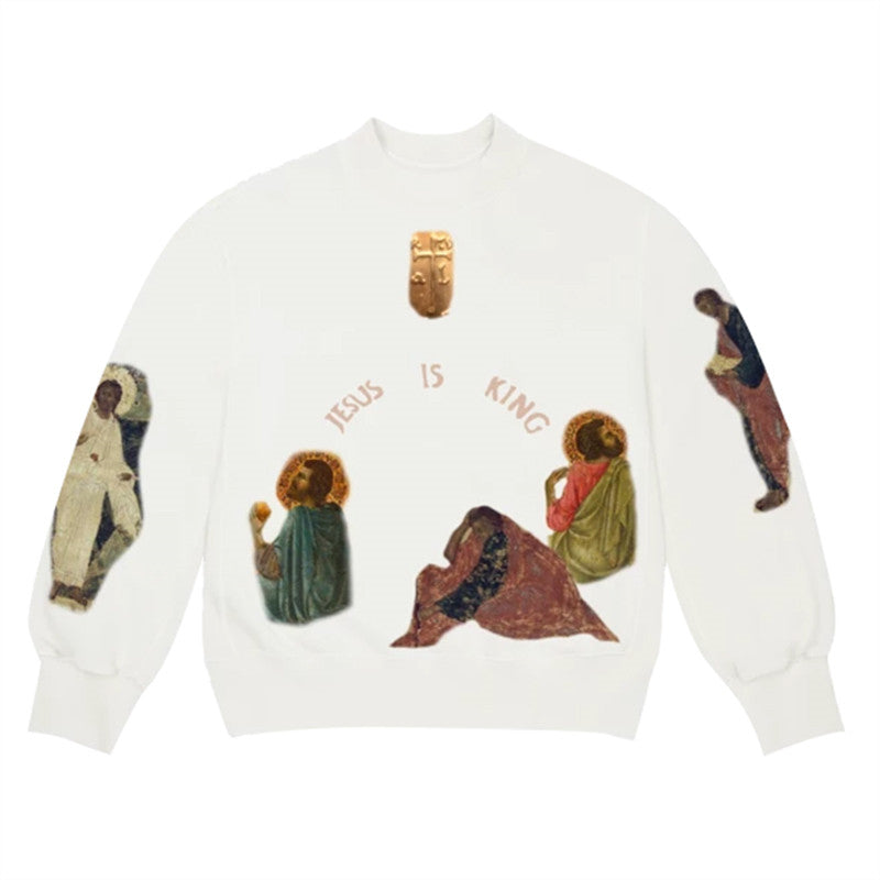 Heavy-duty Clothes Are Super Loose, and Jesus is The King's Sweater