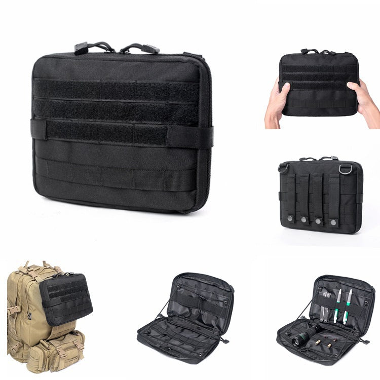 Outdoor Encrypted Camouflage Waterproof Tactical Waist Bag MultifunctionalLife-saving Medical Bag Molle Accessory Bag