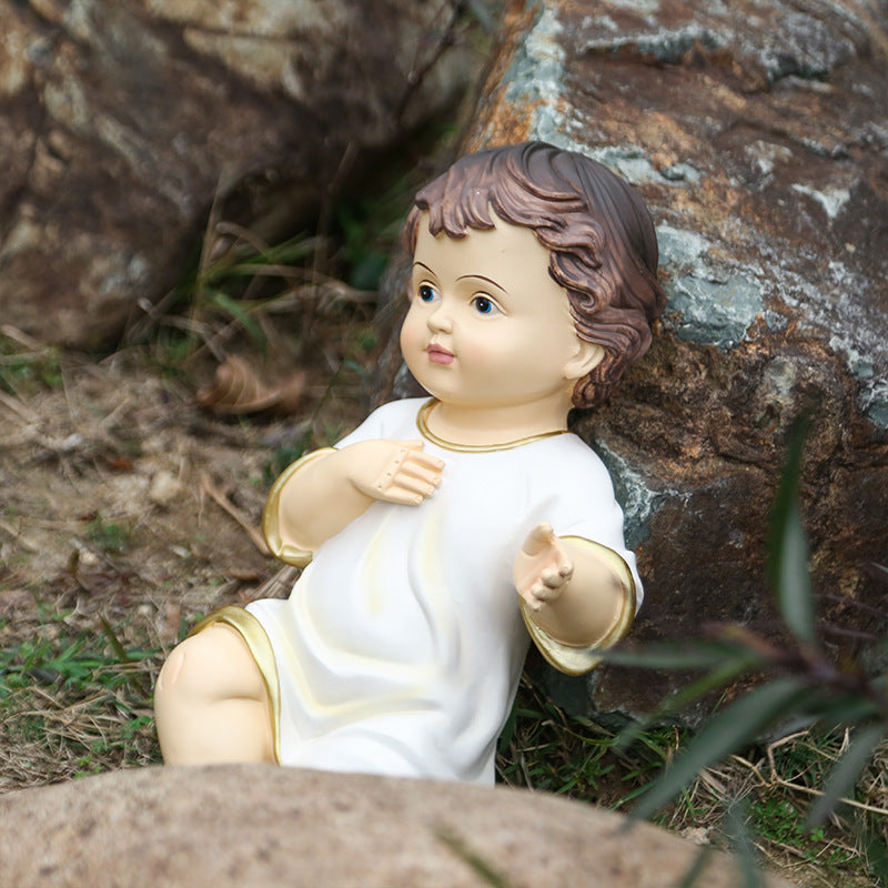 Religious Resin Ornaments Of The Holy Child Of Jesus