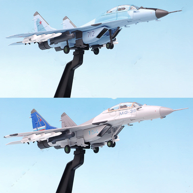 Russian Air Force Mig-35 Mig 35 Fighter Alloy Finished Model Pendants