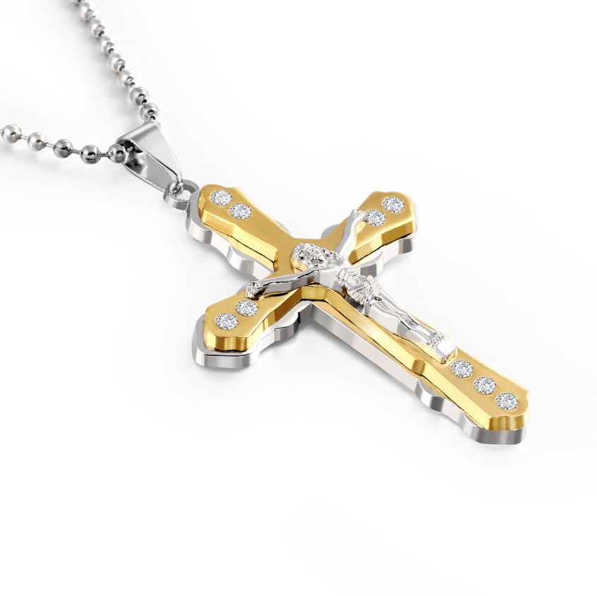 Jesus cross pendant