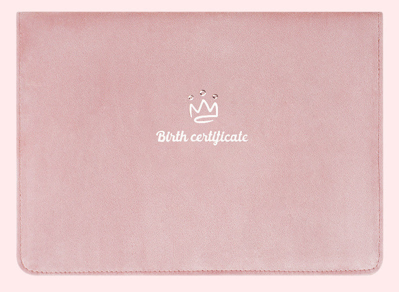 Birth Certificate Protective Sleeve General Baby Medical Protective Sleeve