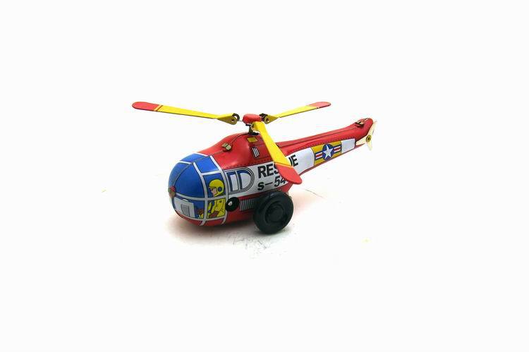 Small Helicopter Retro Toy Tin Toy