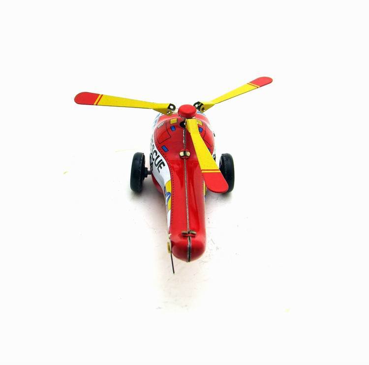 Small Helicopter Retro Toy Tin Toy