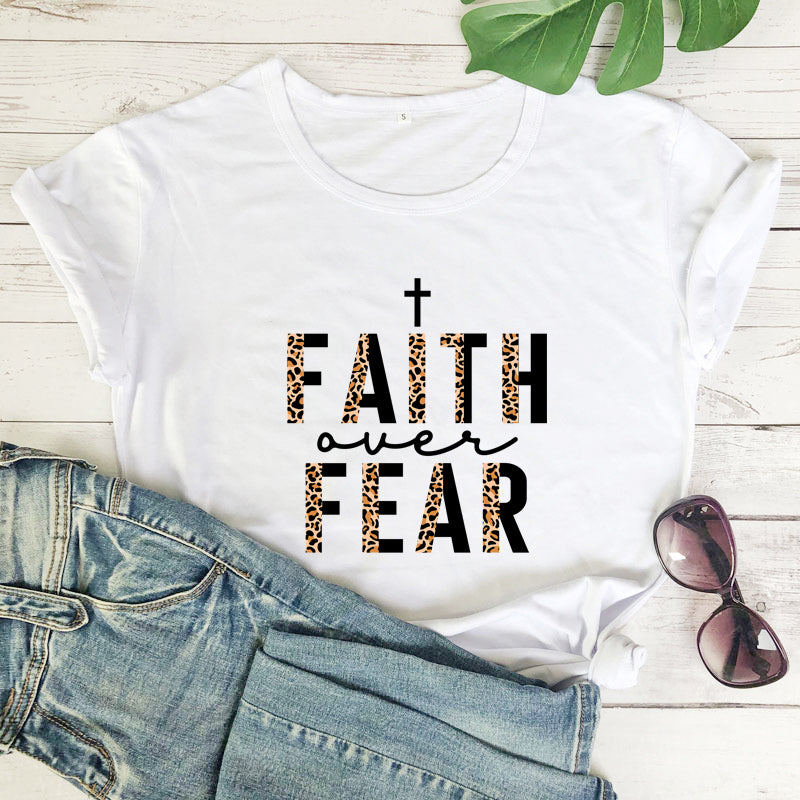 Ladies T-shirt, Retro T-shirt With Inspirational Bible Verses, Religious Jesus Church Ladies T-shirt