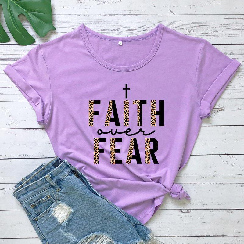 Ladies T-shirt, Retro T-shirt With Inspirational Bible Verses, Religious Jesus Church Ladies T-shirt