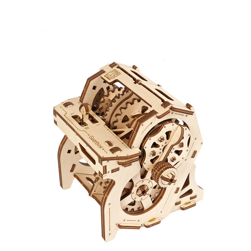 Wooden Mechanical Transmission Model Assembling Virtual Reality AR Interactive Toy