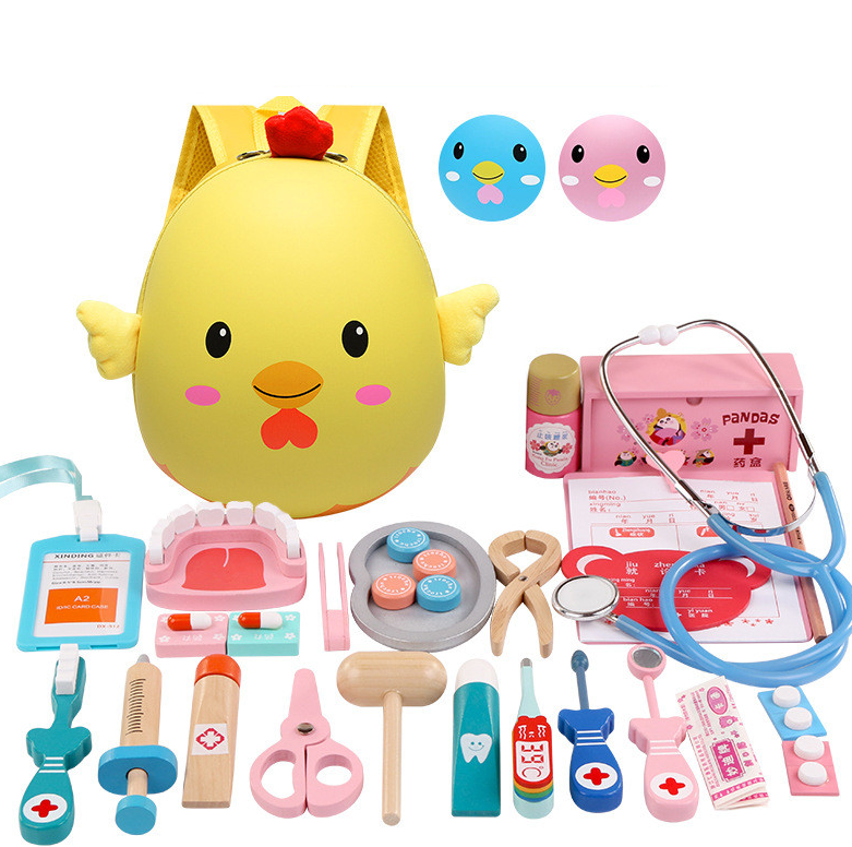 Simulation little doctor toy suit girl tool medical kit