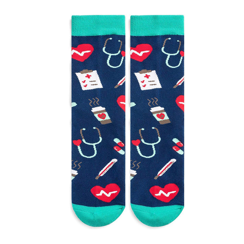 Medical Themed Socks For Hospital Staff And Students