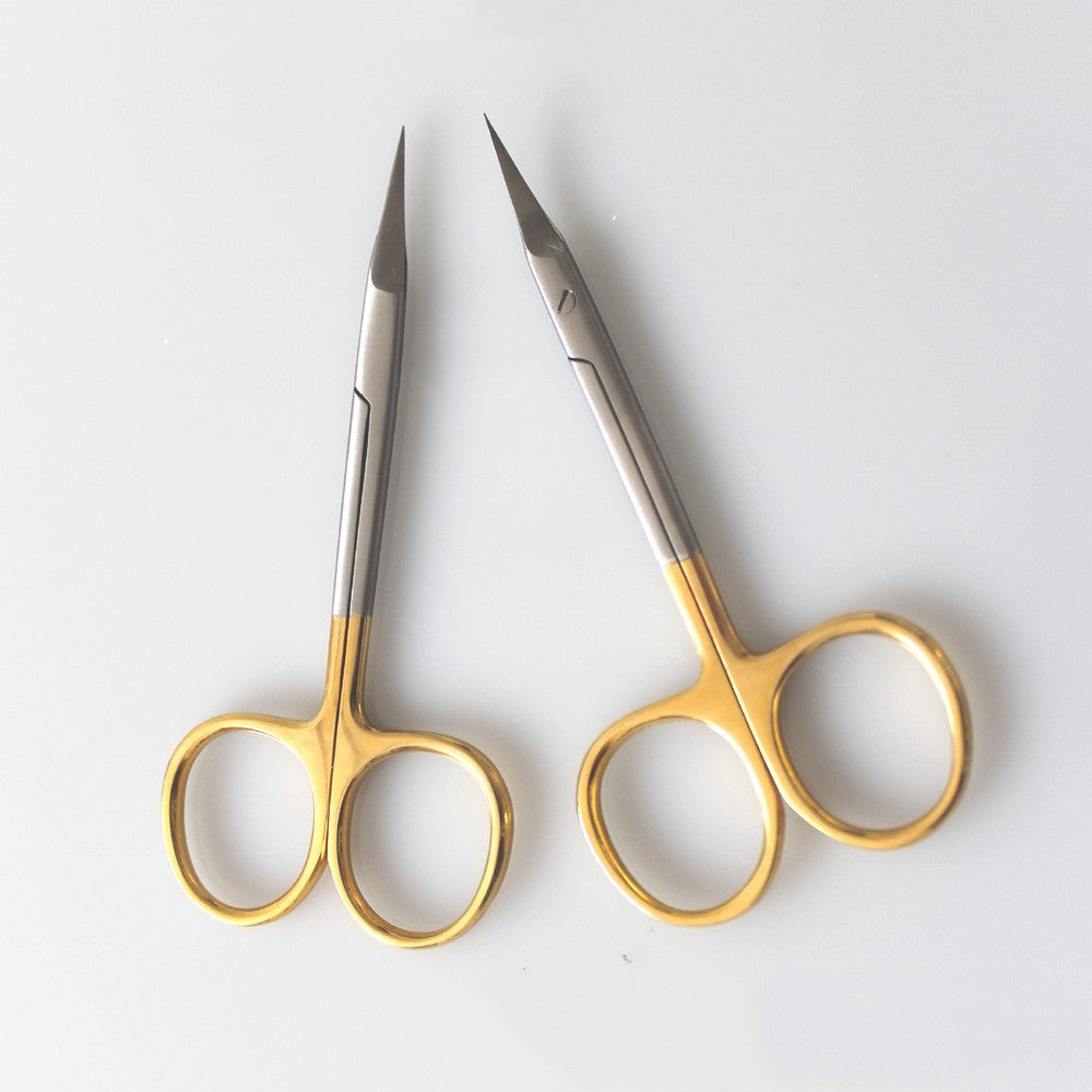 Beauty scissors double eyelid scissors fine medical tip