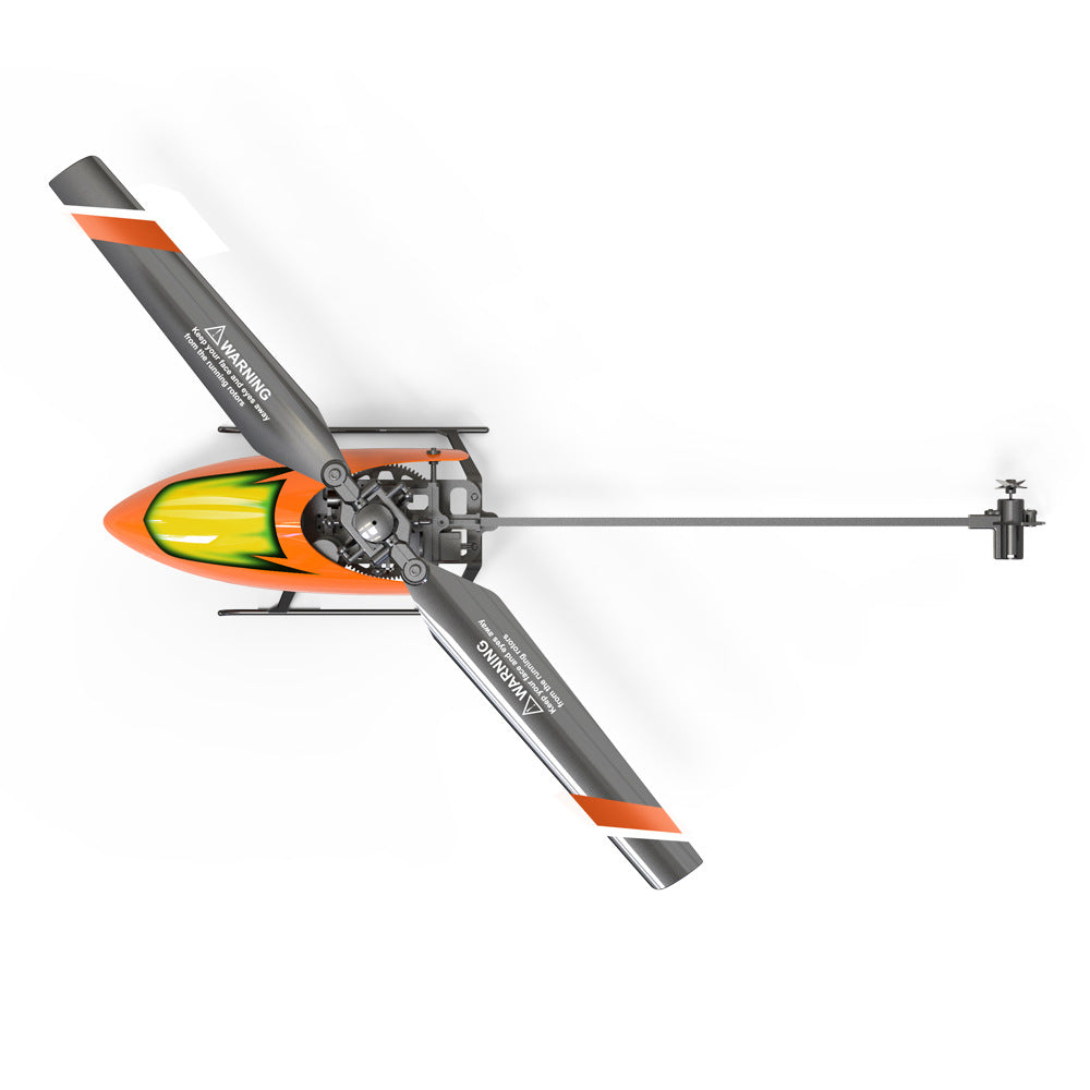 Four-way Single Propeller Aileronless Helicopter