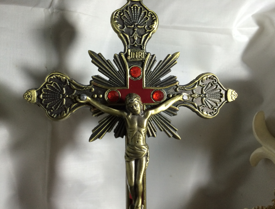 Baroque Ornaments Of Jesus Crucifixion