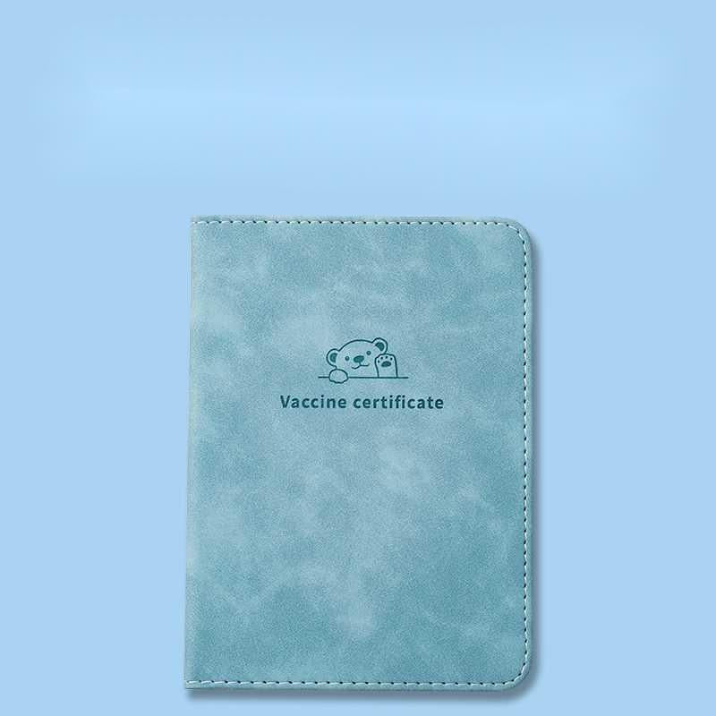 Skin-sensing Leather-faced Birth Medical Certificate Protective Sleeve Student Card Sleeve