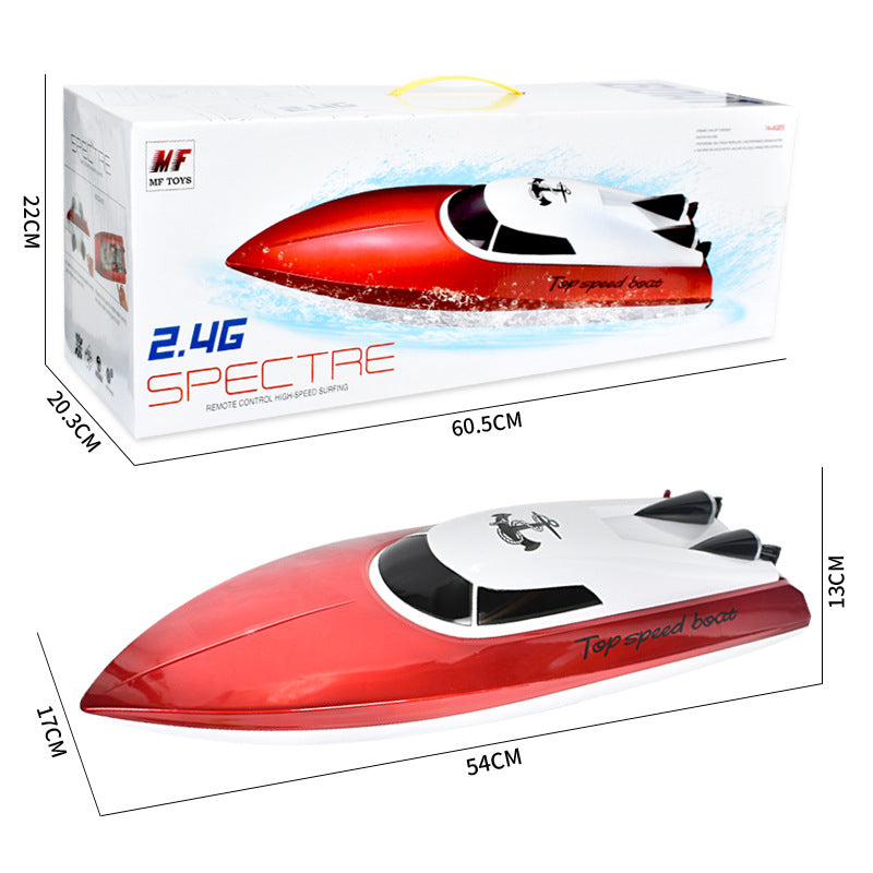 Remote Control Boat Speed Water Electric Yacht Toy Model Waterproof