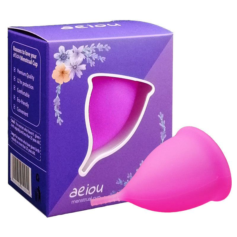 Imported medical grade silicone menstrual cup