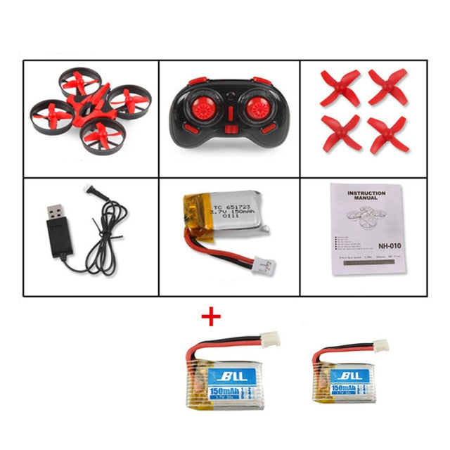 Remote control mini quadcopter with protective ring remote control drone anti-fall remote control aircraft children's toy