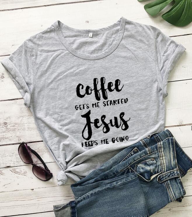 Jesus slogan T-shirt