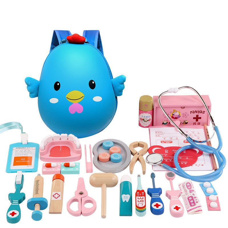 Simulation little doctor toy suit girl tool medical kit