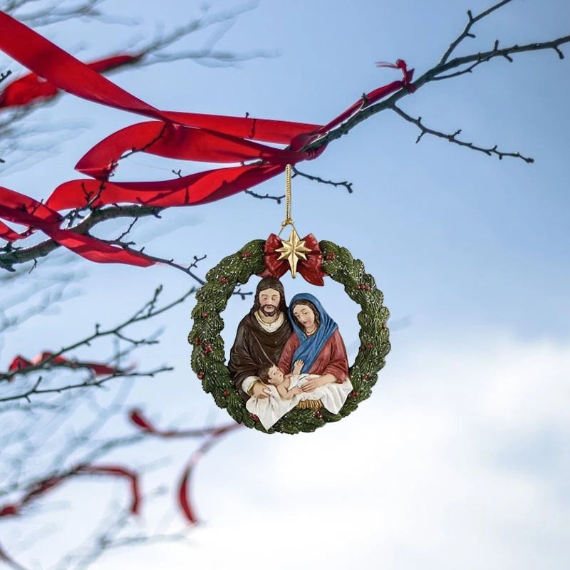 Christmas Tree Decoration Pendant For The Birth Of Jesus