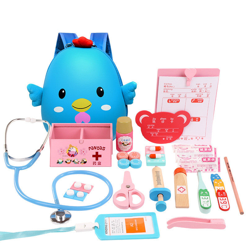 Simulation little doctor toy suit girl tool medical kit