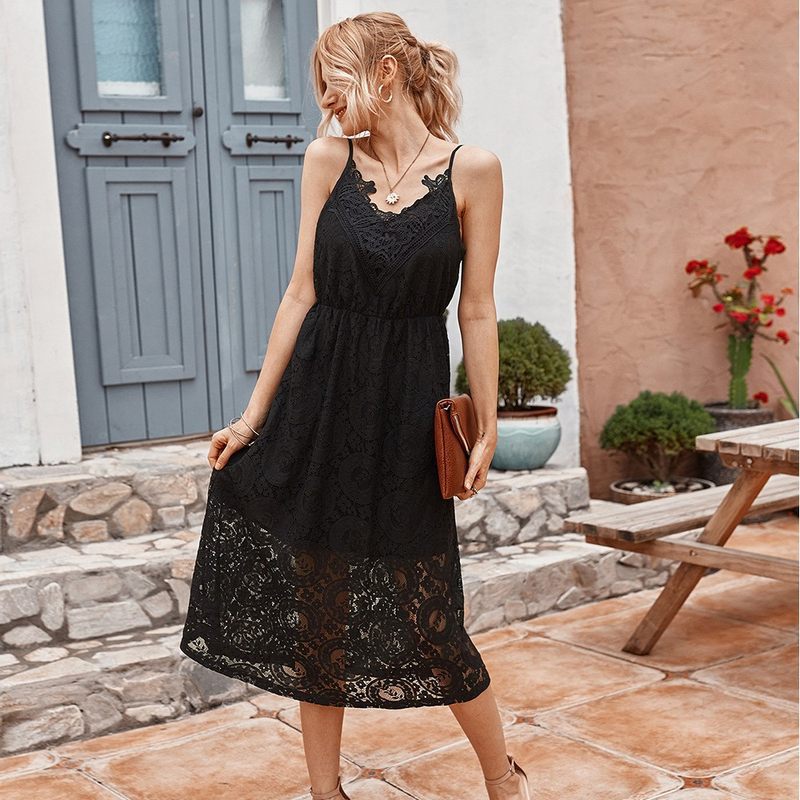 Summer Dresses For Women Lace Sexy Long Dress