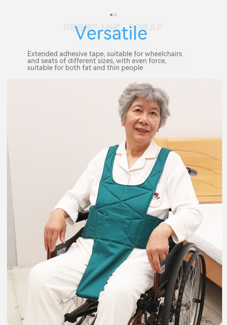 Elderly Medical Wheelchair Widened Safety Belt