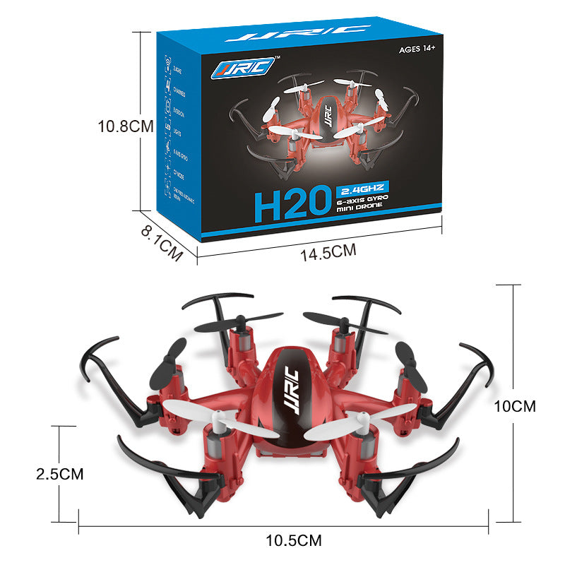 Mini remote control six-axis aircraft pattern rotation headless mode indoor drone