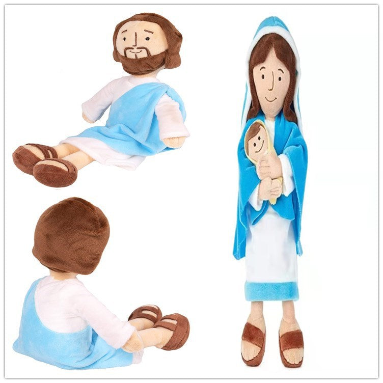 Jesus Maria Arab Cloth Plush Doll Toy