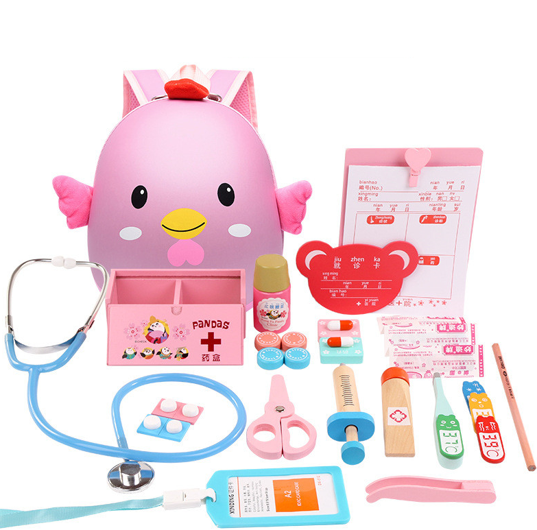 Simulation little doctor toy suit girl tool medical kit