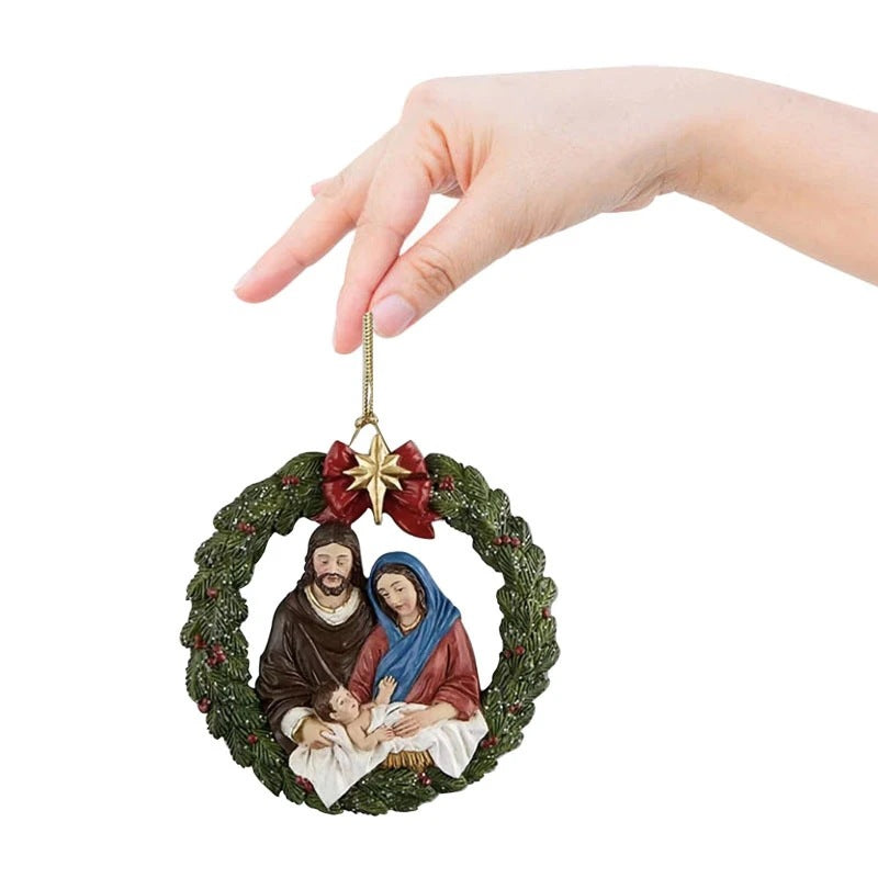 Christmas Tree Decoration Pendant For The Birth Of Jesus