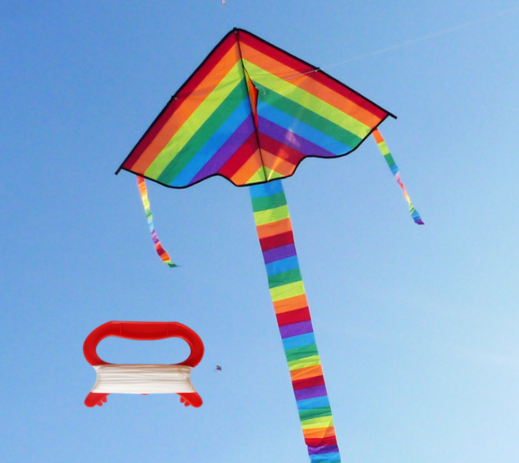 Children's Rainbow Kite Trumpet