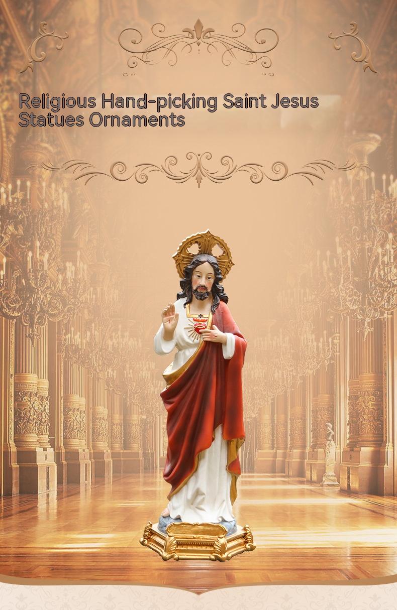 Jesus Statue Decoration Resin Crafts