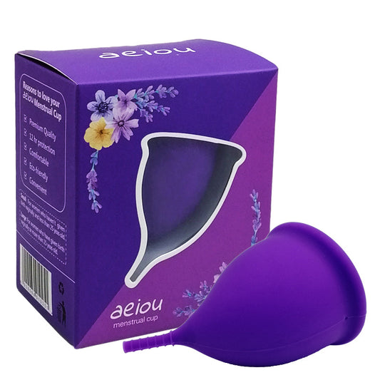 Imported medical grade silicone menstrual cup