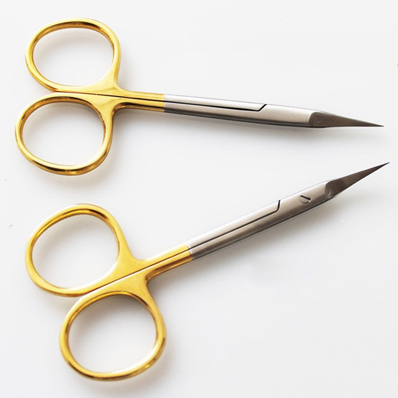 Beauty scissors double eyelid scissors fine medical tip