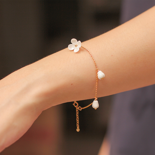 Retro Trend Bone China Bracelet Women