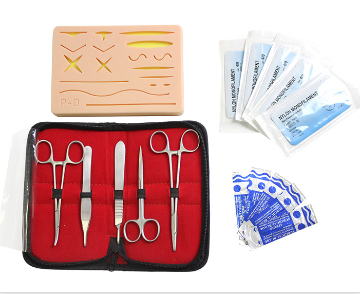 Suture Equipment Package Medical Students Practice Surgical Tools