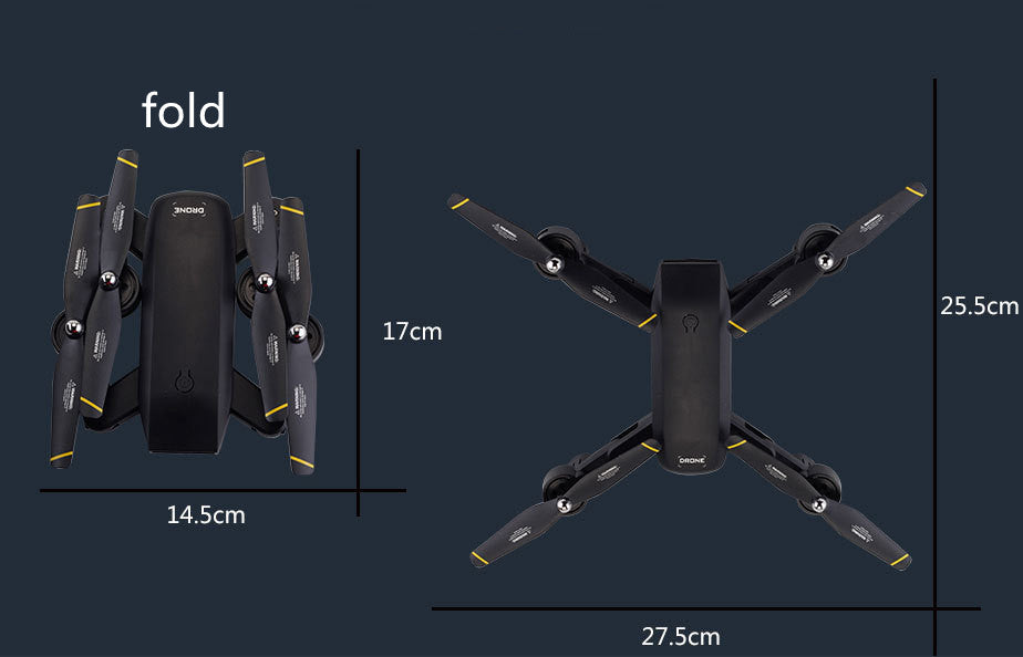 Drone Folding Dual Camera Aircraft DM107S Optical Flow Positioning 4K HD Aerial Photography Drone