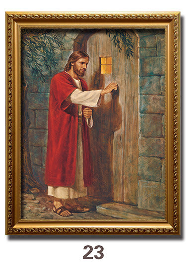 Jesus Portrait Immanuel Lord Christian Decorative Painting