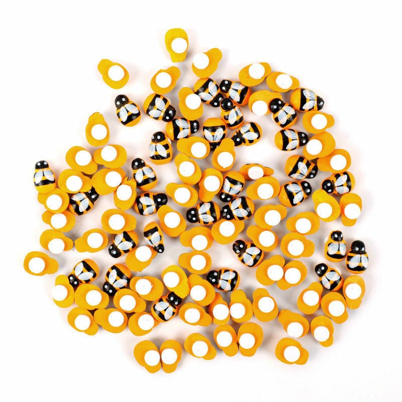 Yellow Bee Micro Landscape Decoration Magnetic Fridge Magnet