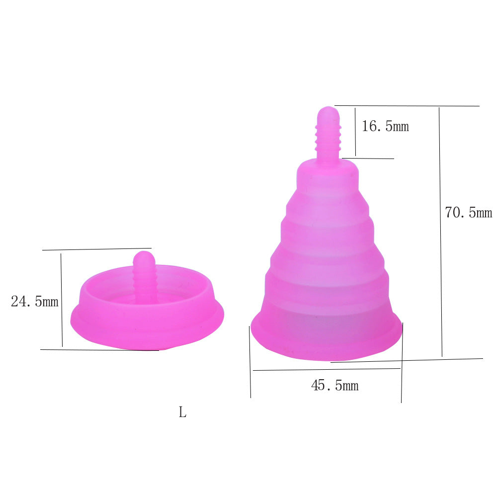 Medical Grade Silicone Menstrual Cup Women